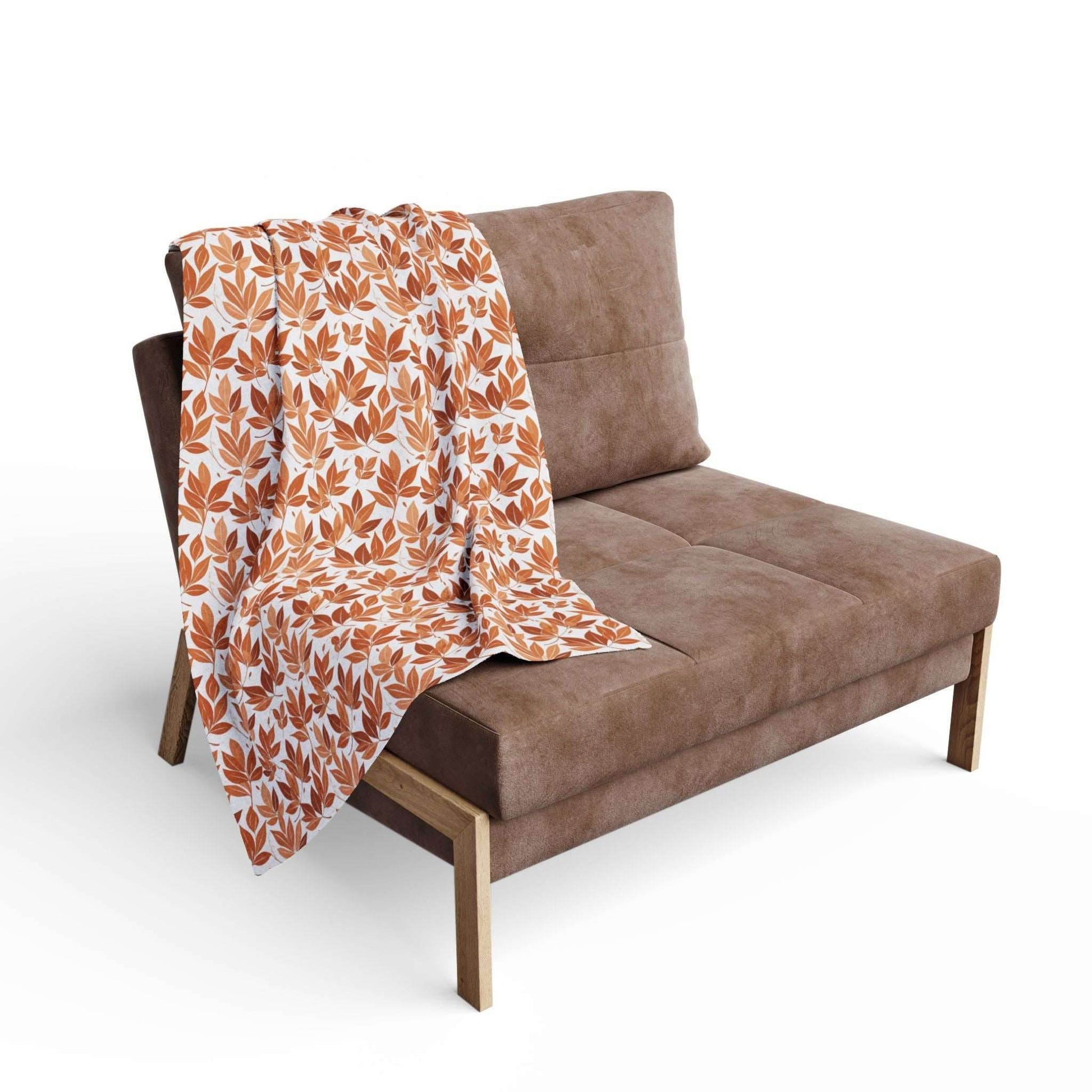 Autumn Leaves Fleece Blanket - 3 sizes - DeRose Seasonal