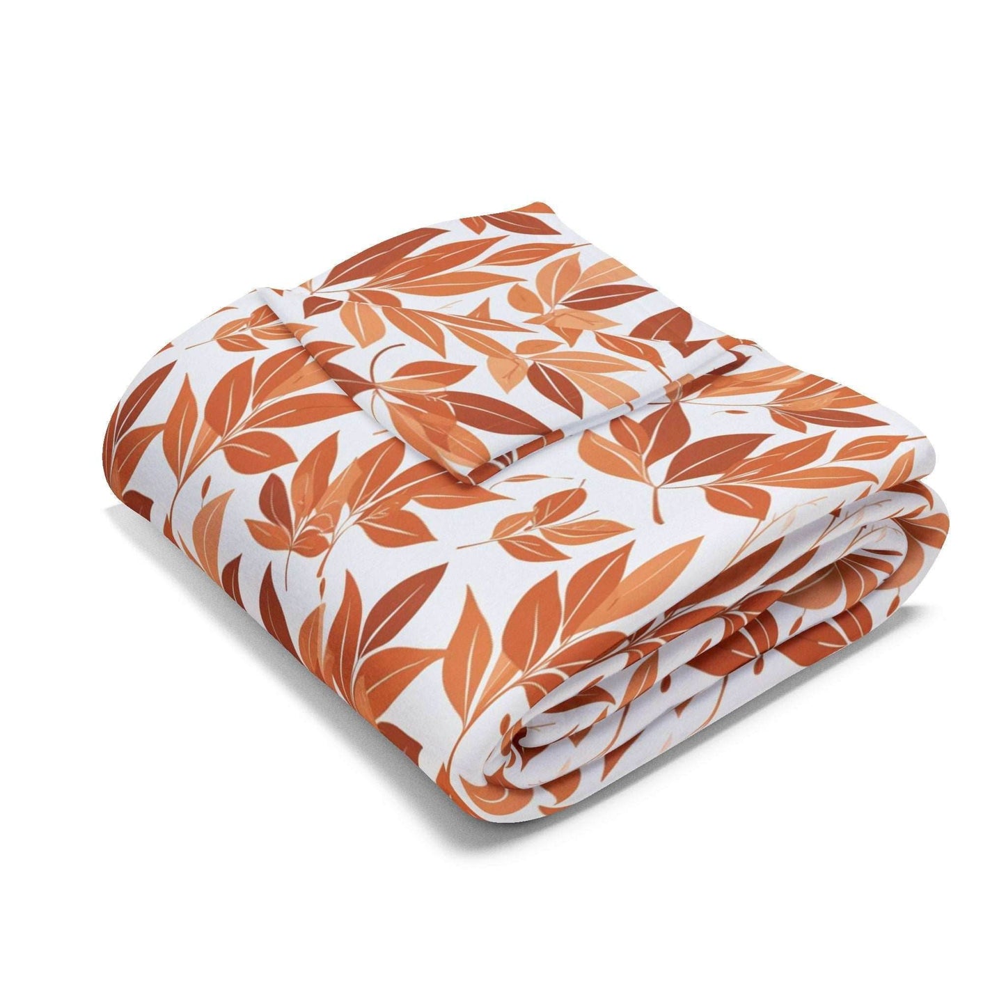 Autumn Leaves Fleece Blanket - 3 sizes - DeRose Seasonal