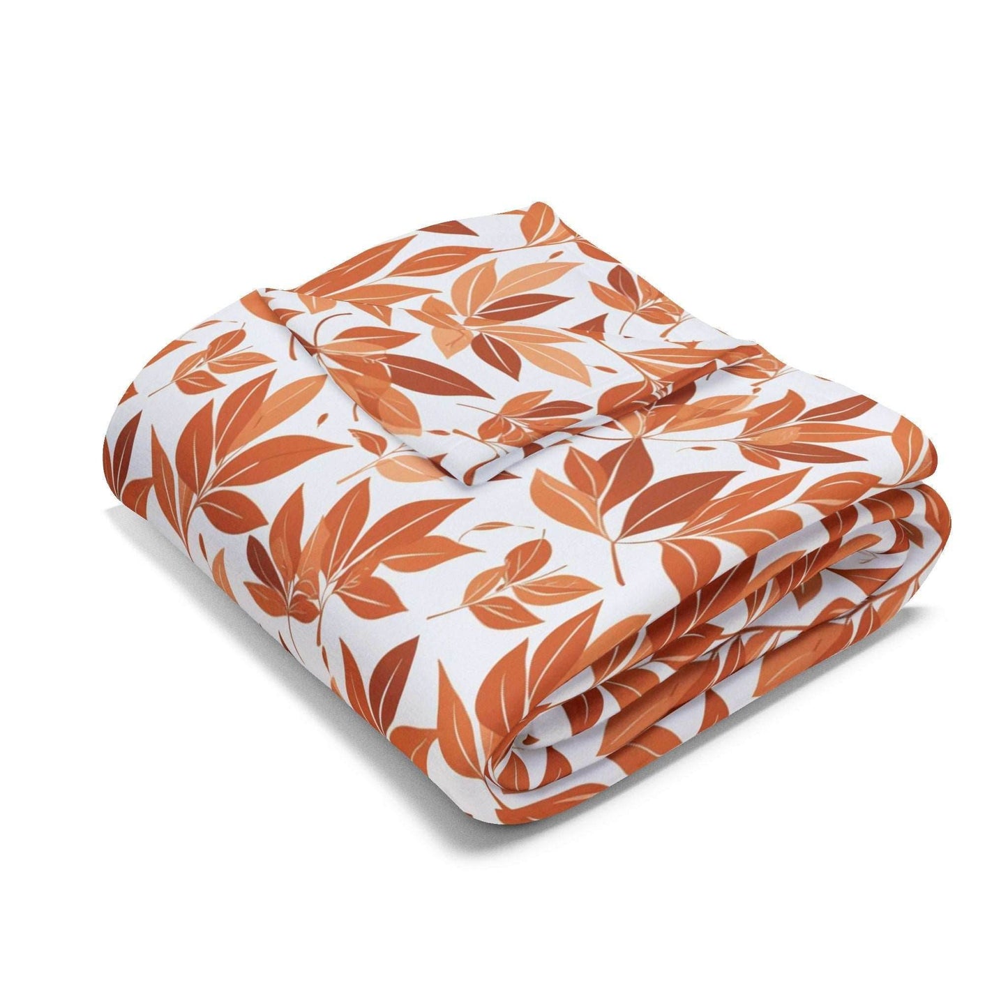 Autumn Leaves Fleece Blanket - 3 sizes - DeRose Seasonal