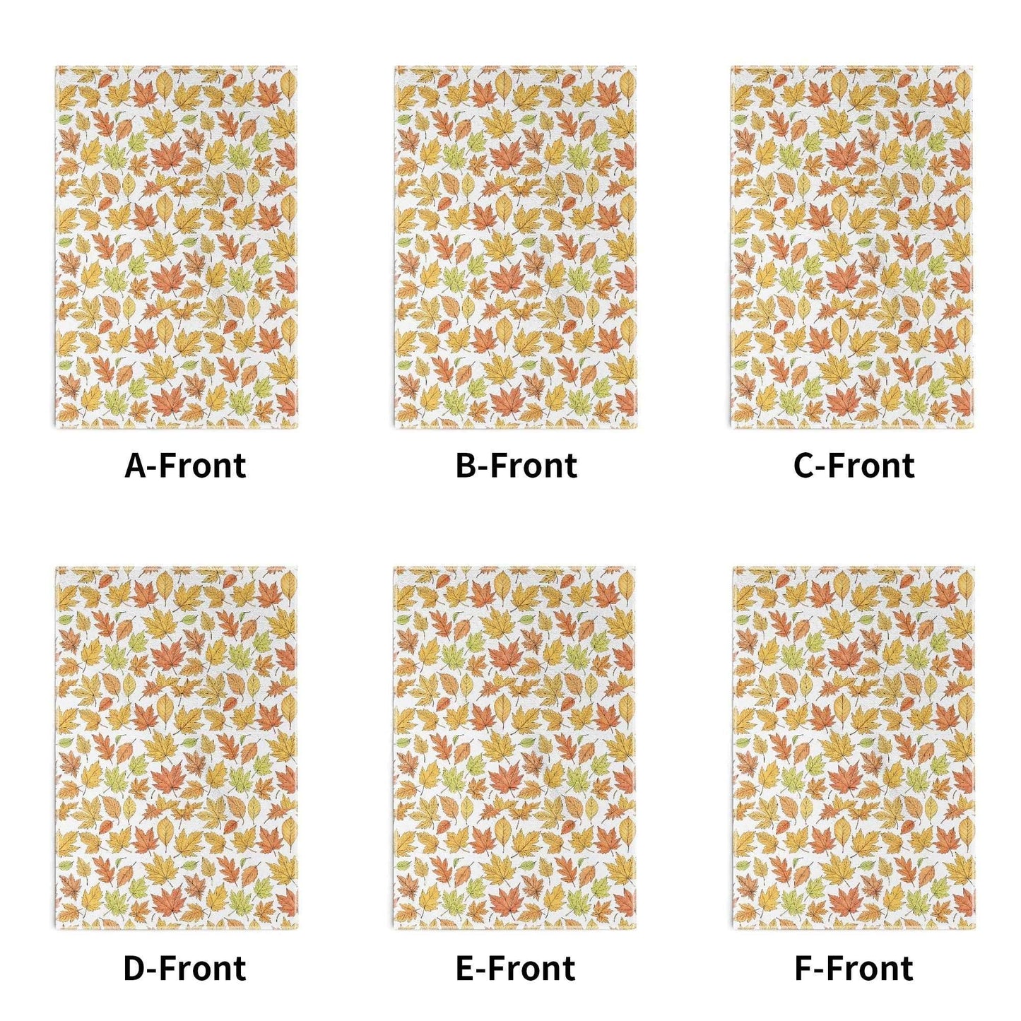Autumn Hand Towels (6 Pcs) - DeRose Seasonal