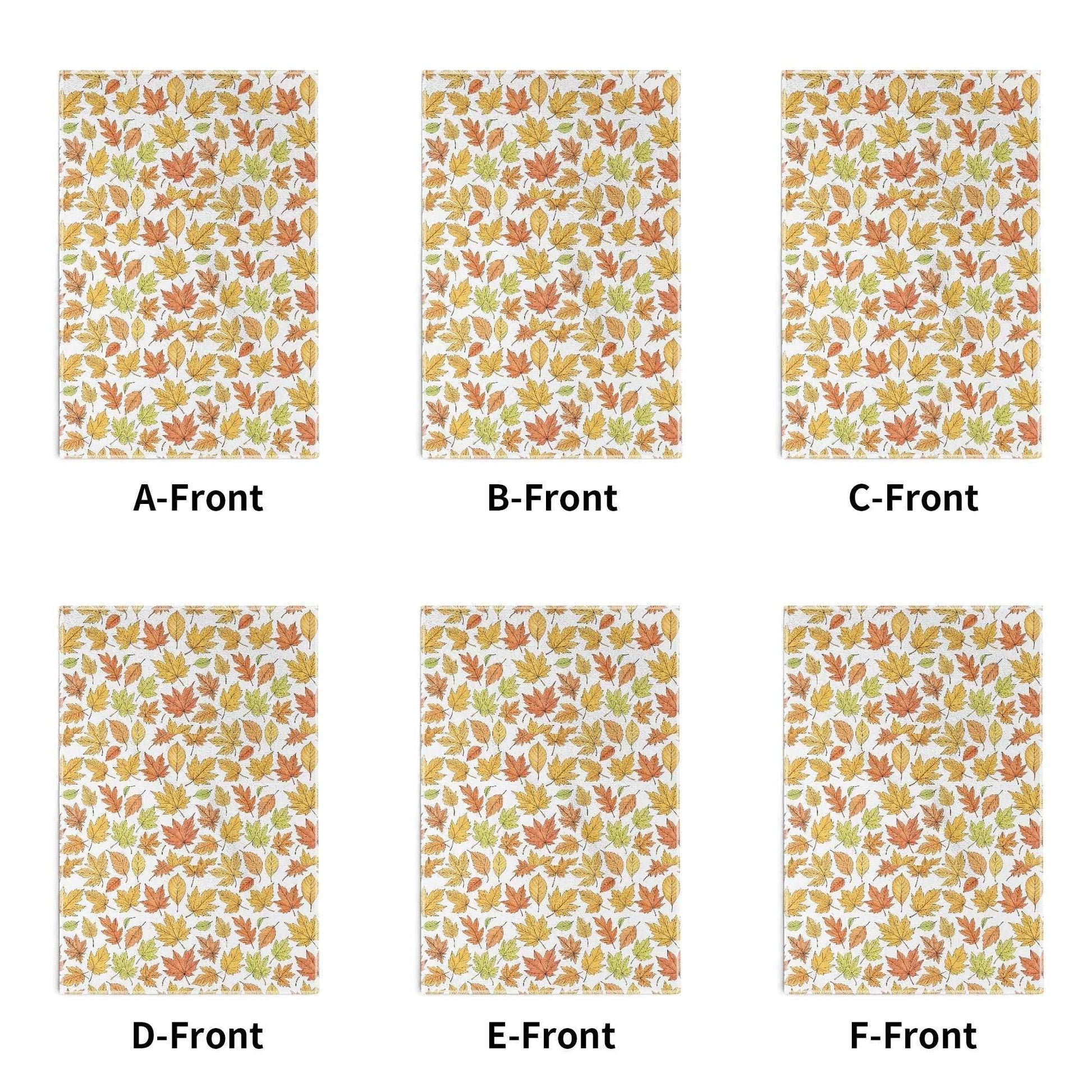 Autumn Hand Towels (6 Pcs) - DeRose Seasonal