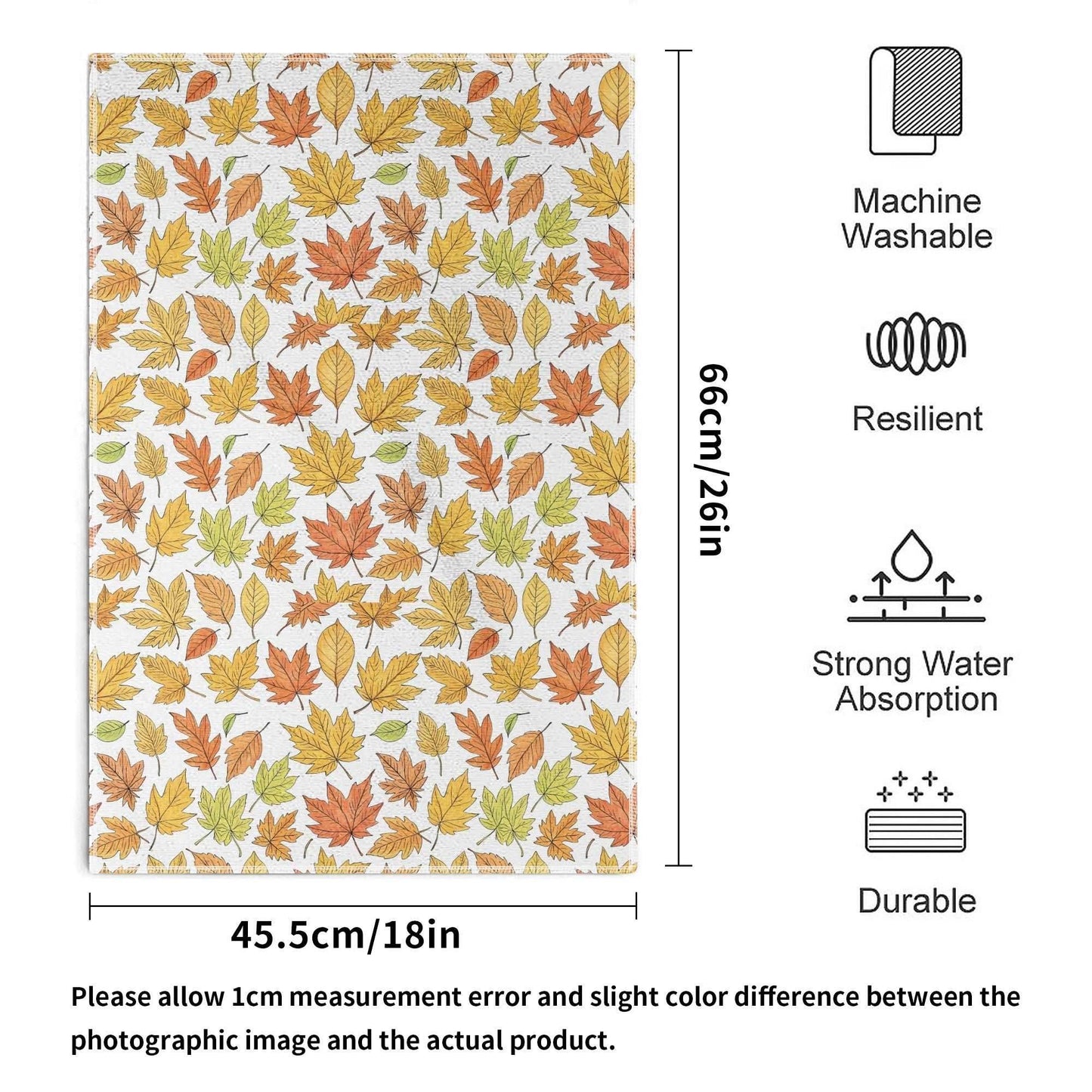 Autumn Hand Towels (6 Pcs) - DeRose Seasonal