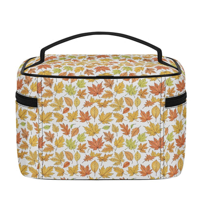 Autumn Leather Cosmetic Bag - DeRose Seasonal
