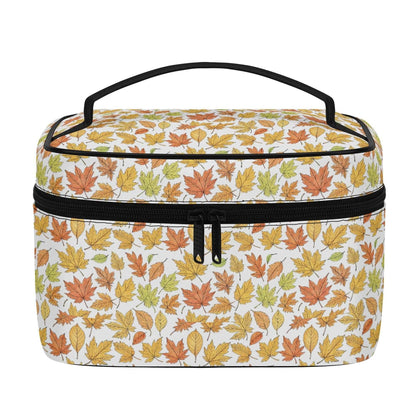 Autumn Leather Cosmetic Bag - DeRose Seasonal
