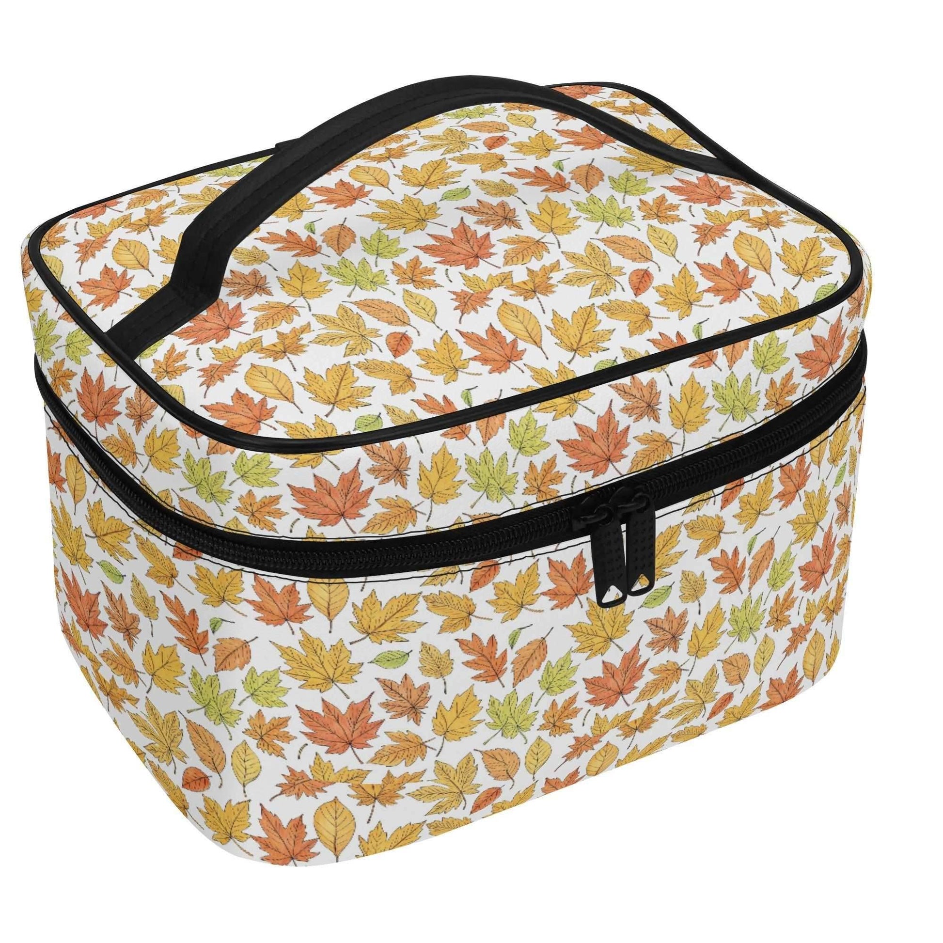 Autumn Leather Cosmetic Bag - DeRose Seasonal