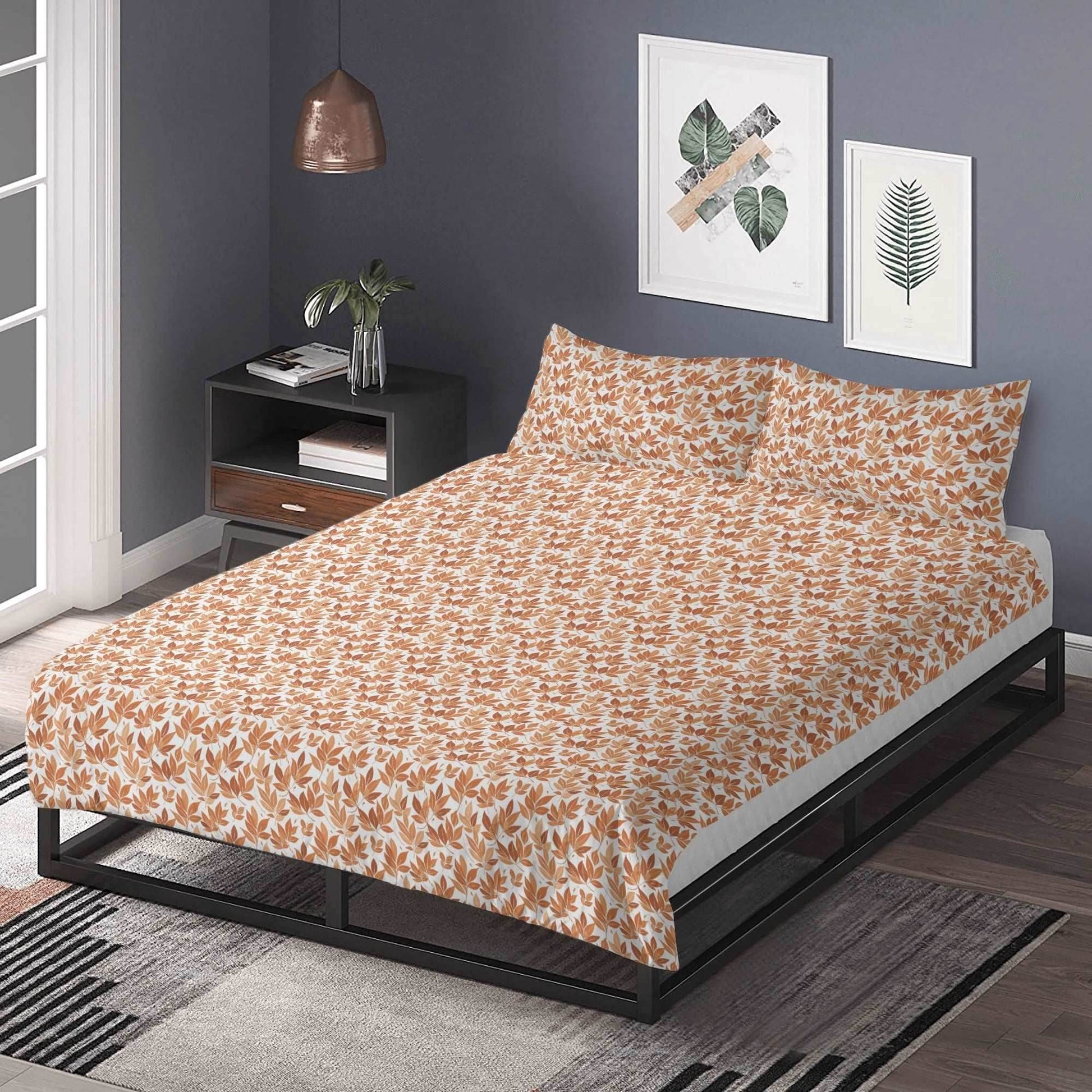 Autumn Leaves 3 Pcs Beddings - DeRose Seasonal