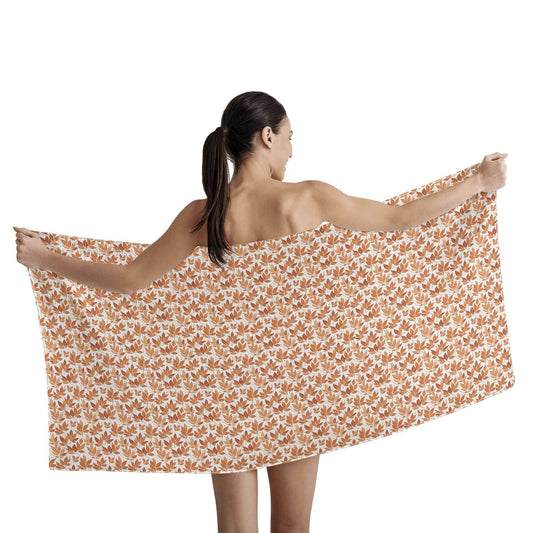 Autumn Leaves Bath Towel - DeRose Seasonal