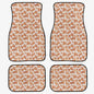 Autumn Leaves Car Floor Mats - 4Pcs - DeRose Seasonal