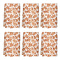 Autumn Leaves Hand Towels (6 Pcs) - DeRose Seasonal