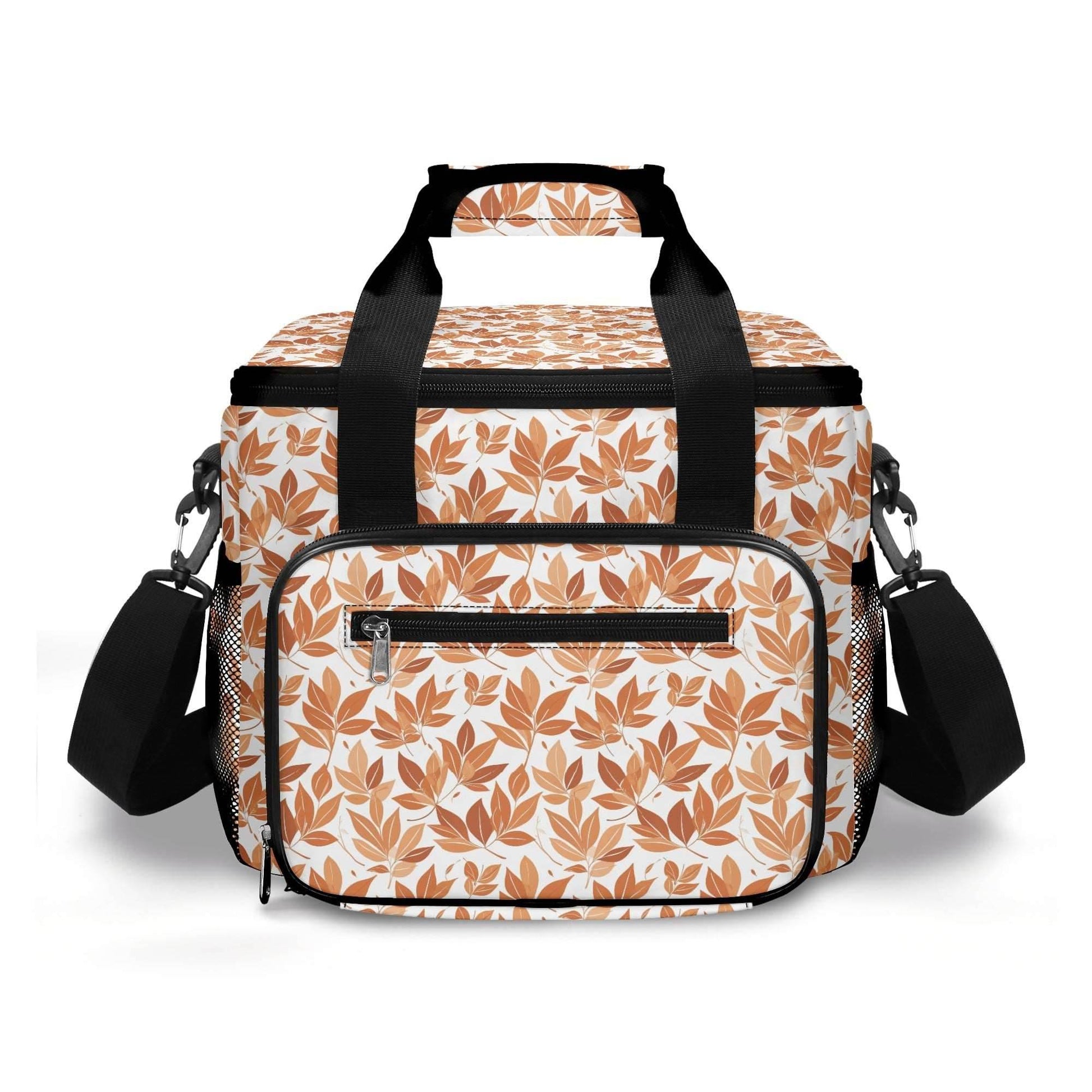 Autumn Leaves Insulated Leakproof Cooler Bag Lunch Box - DeRose Seasonal