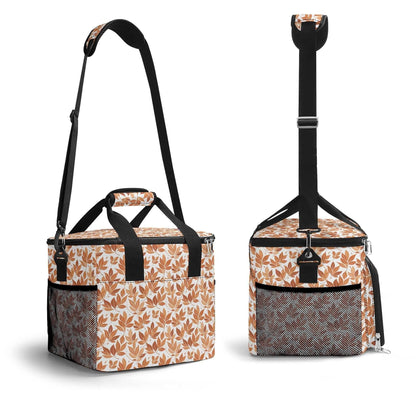 Autumn Leaves Insulated Leakproof Cooler Bag Lunch Box - DeRose Seasonal