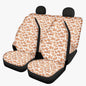 Autumn Leaves Microfiber Car Seat Covers - 3Pcs - DeRose Seasonal