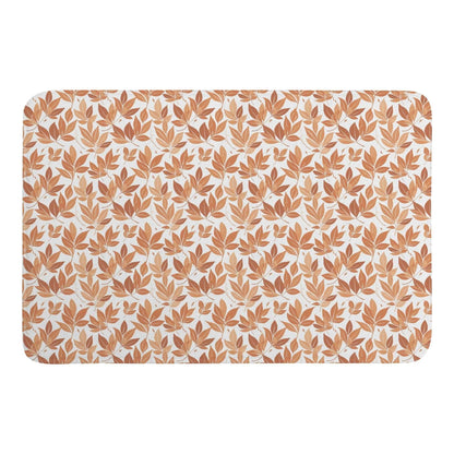 Autumn Leaves Plush Indoor Doormat - DeRose Seasonal