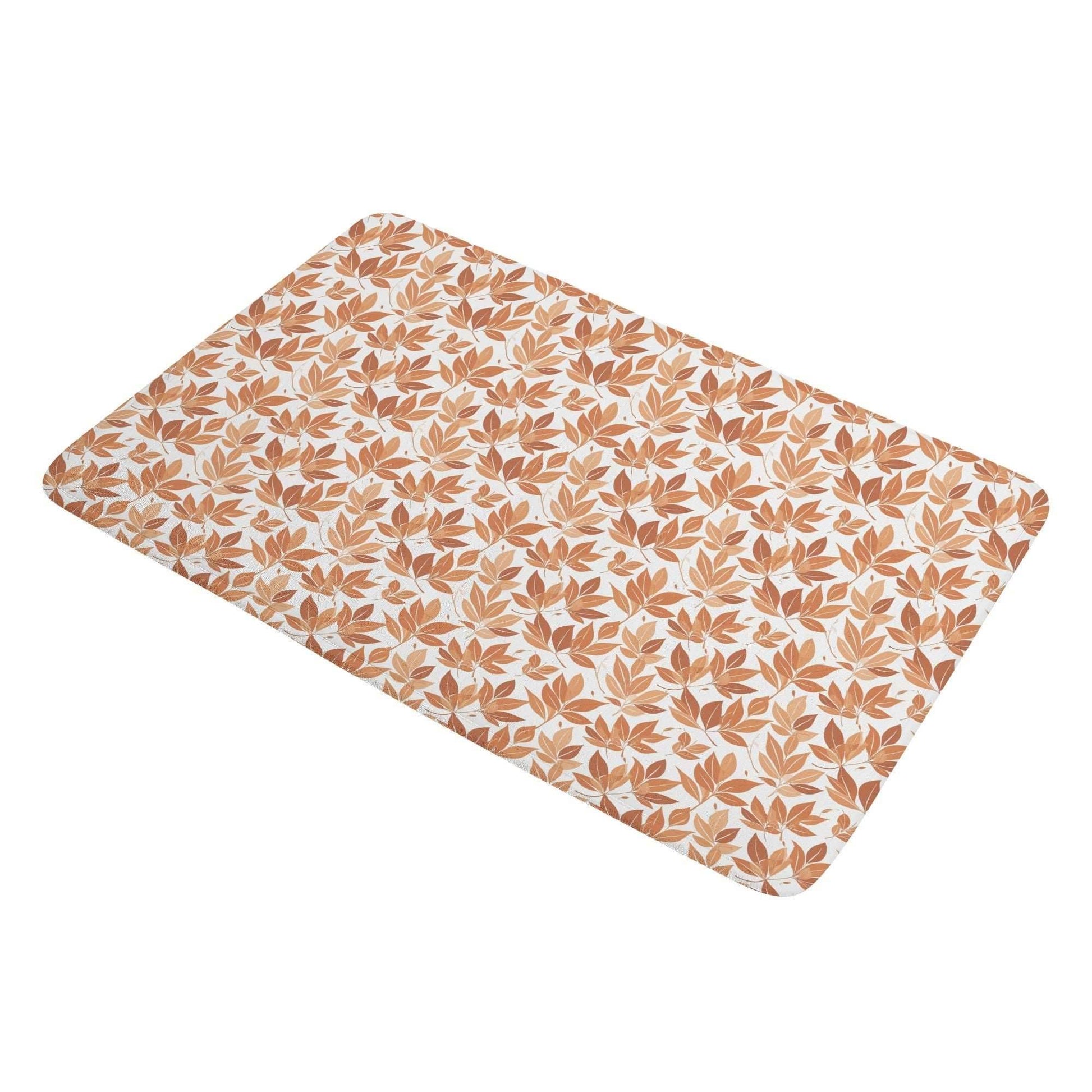 Autumn Leaves Plush Indoor Doormat - DeRose Seasonal
