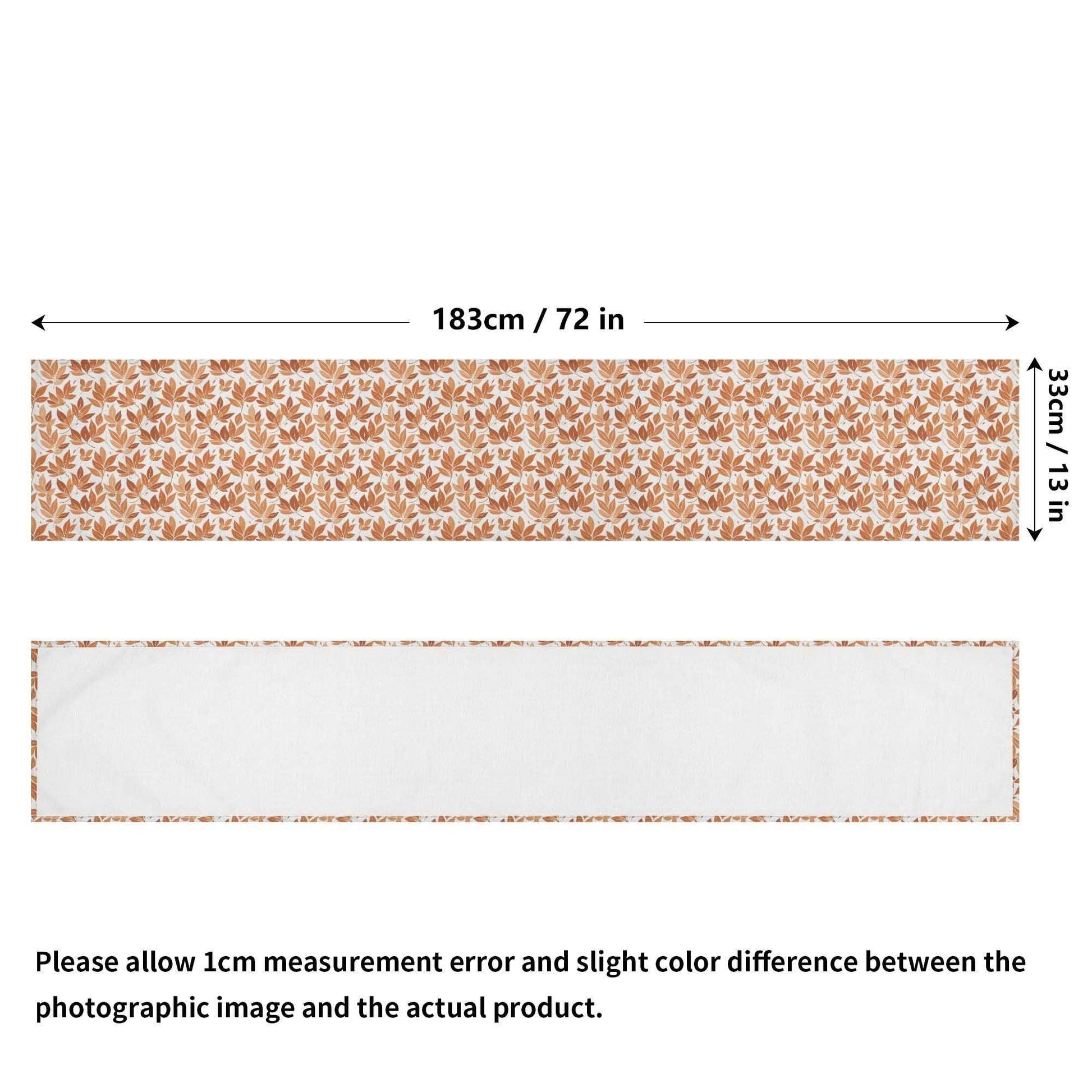 Autumn Leaves Polyester Table Runner - DeRose Seasonal