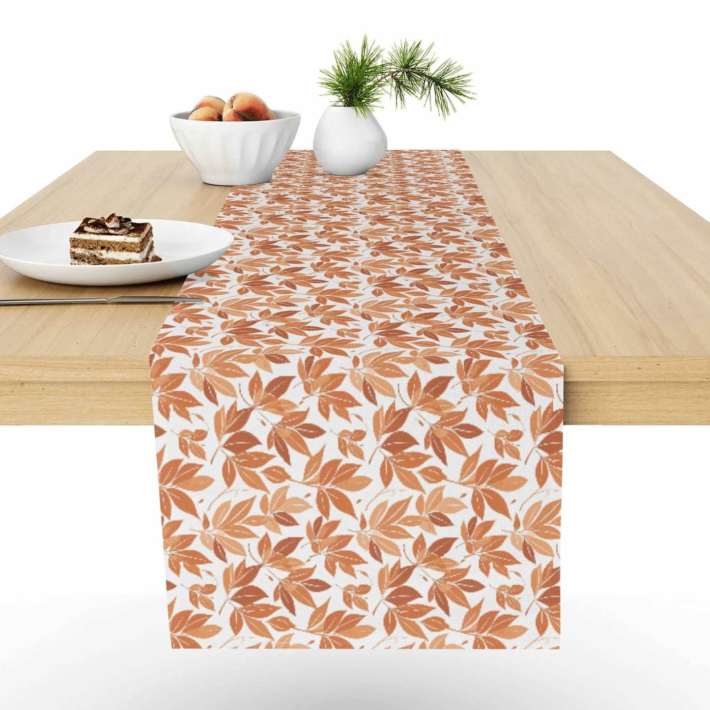 Autumn Leaves Polyester Table Runner - DeRose Seasonal