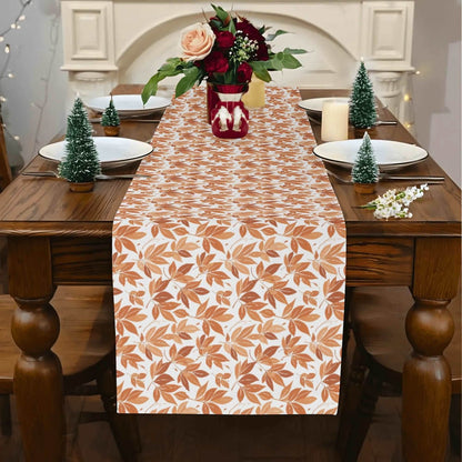 Autumn Leaves Polyester Table Runner - DeRose Seasonal