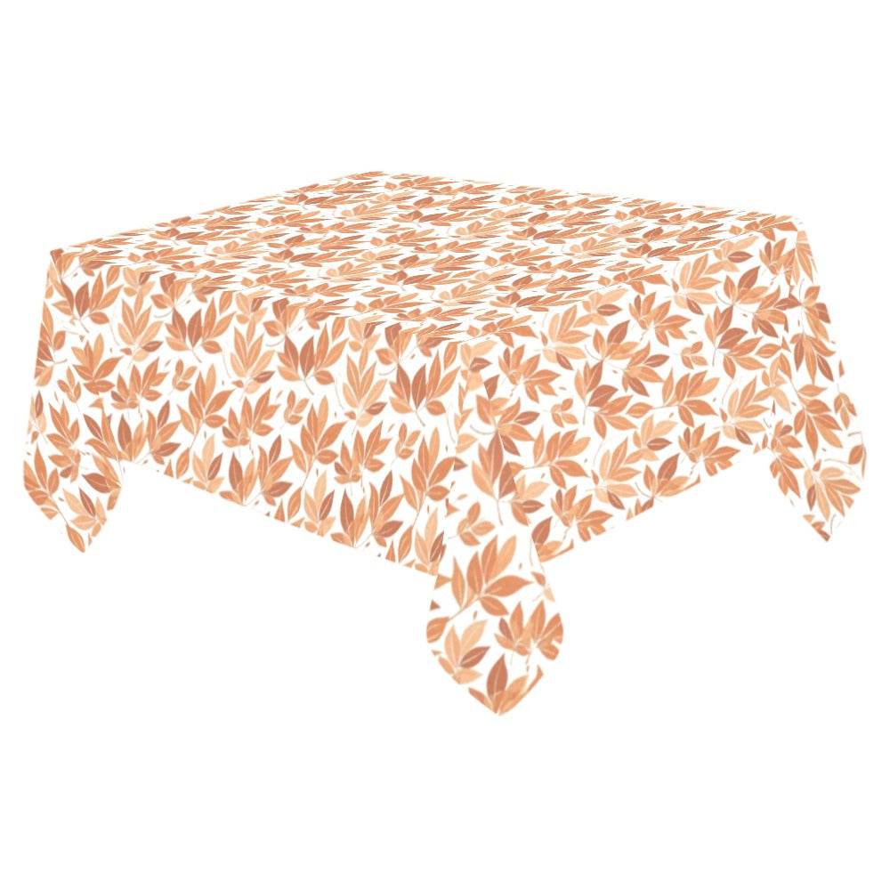 Autumn Leaves Polyester Tablecloth Polyester Tablecloth 70"x 52" DeRose Seasonal