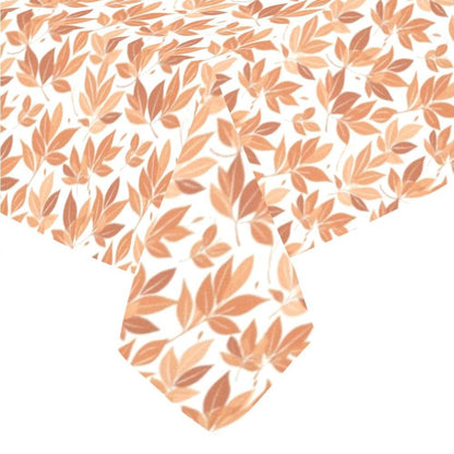 Autumn Leaves Polyester Tablecloth Polyester Tablecloth 70"x 52" DeRose Seasonal