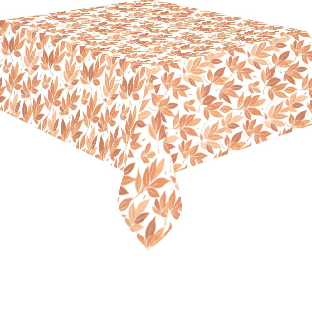 Autumn Leaves Polyester Tablecloth Polyester Tablecloth 70"x 52" DeRose Seasonal