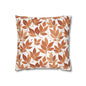 Autumn Leaves Spun Polyester Square Pillowcase - DeRose Seasonal