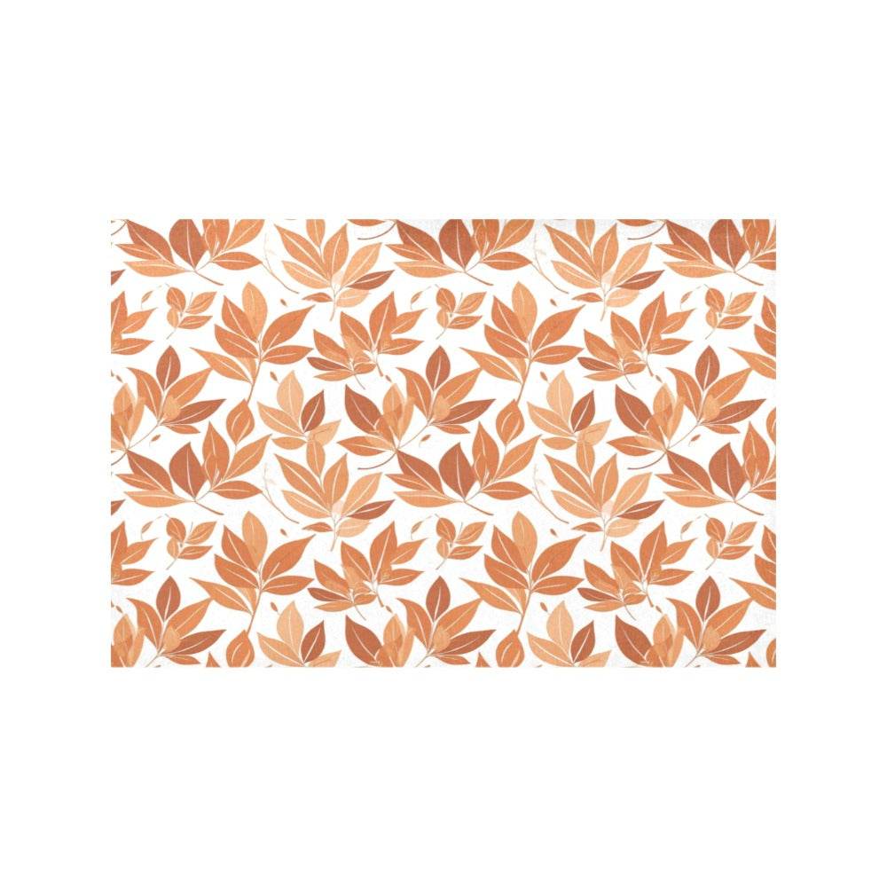 Autumn Leaves Table Placemat (set of 6) Placemats 12" x 18" (Set of 6) DeRose Seasonal