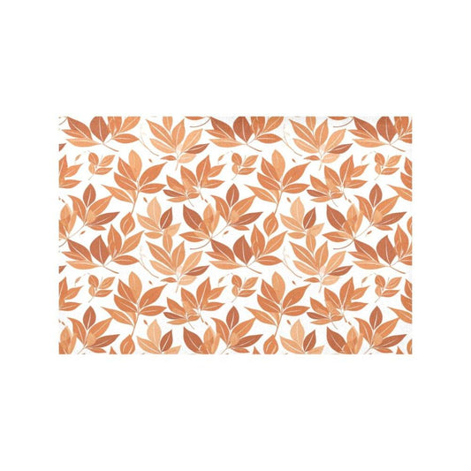 Autumn Leaves Table Placemat (set of 6) Placemats 12" x 18" (Set of 6) DeRose Seasonal