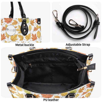 Autumn Luxury Women Leather Handbag (3 sizes) - DeRose Seasonal