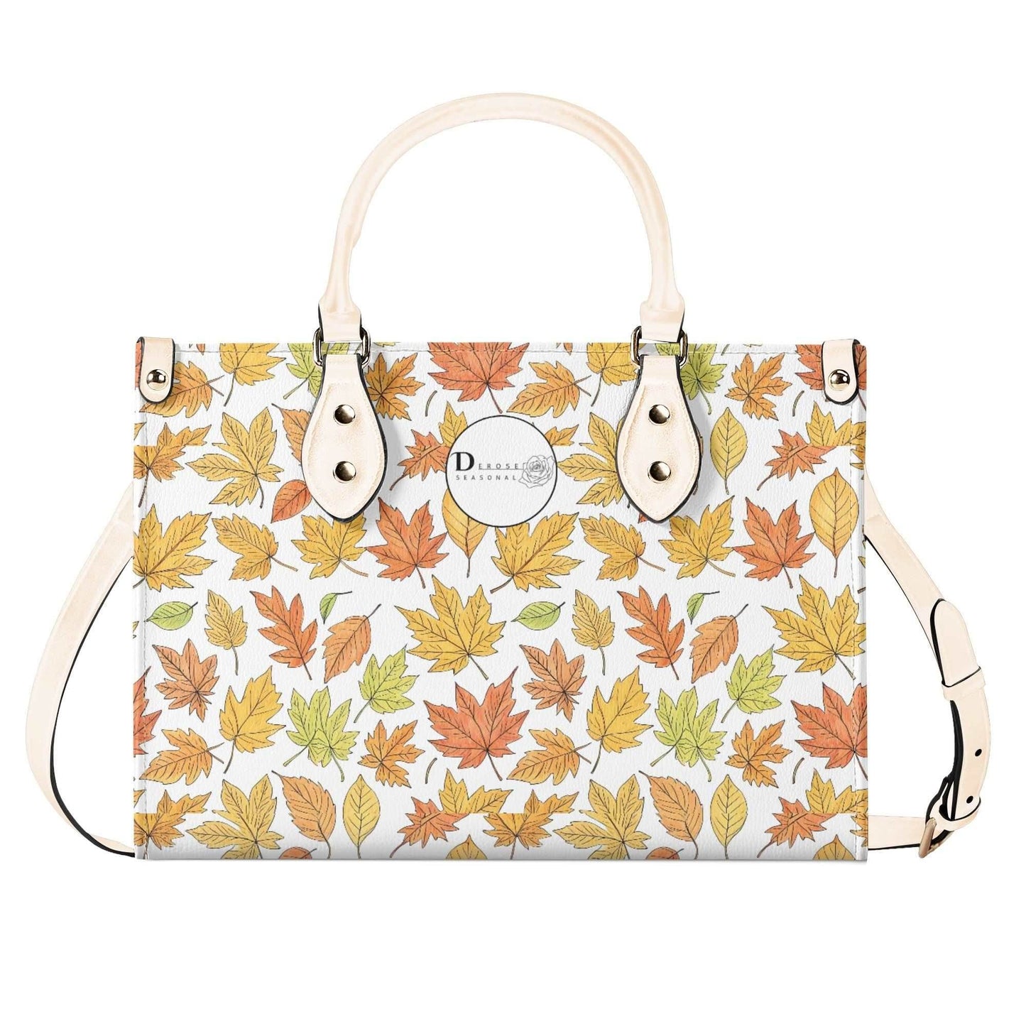 Autumn Luxury Women Leather Handbag (3 sizes) - DeRose Seasonal