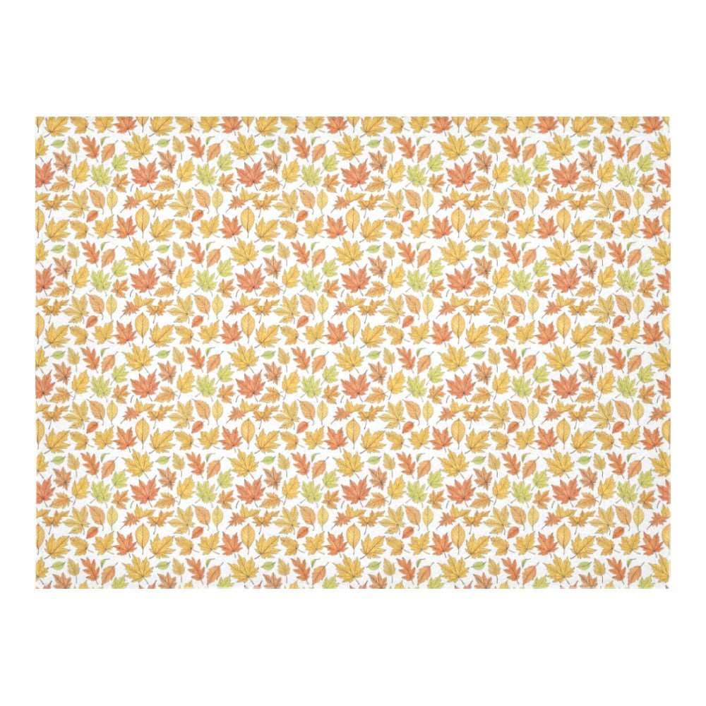 Autumn Polyester Tablecloth Polyester Tablecloth 70"x 52" DeRose Seasonal