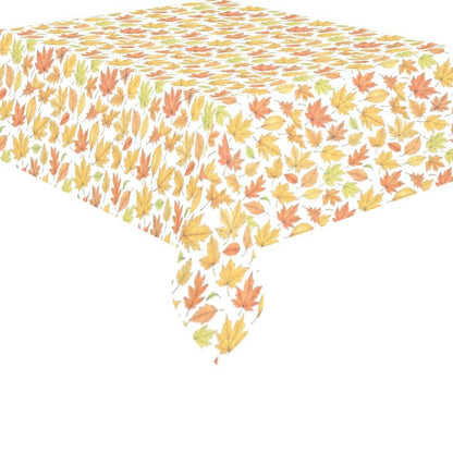 Autumn Polyester Tablecloth Polyester Tablecloth 70"x 52" DeRose Seasonal