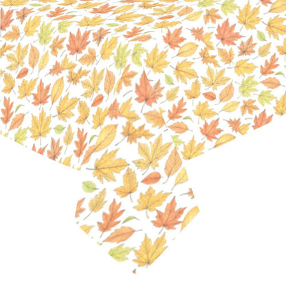 Autumn Polyester Tablecloth Polyester Tablecloth 70"x 52" DeRose Seasonal
