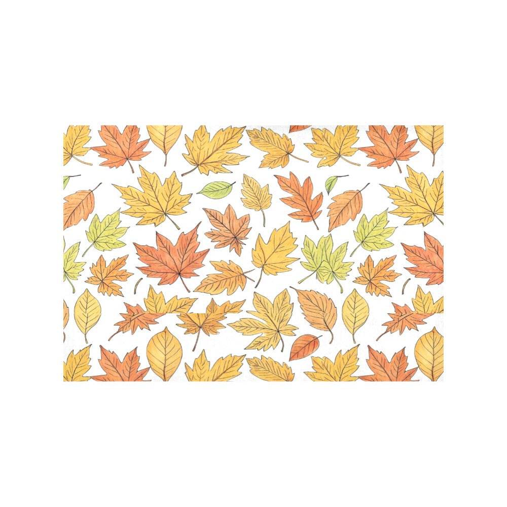Autumn Table Placemat (set of 6) Placemats 12" x 18" (Set of 6) DeRose Seasonal