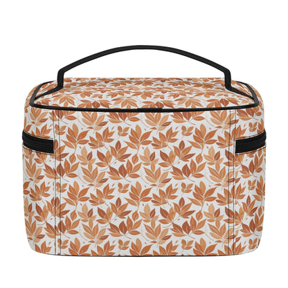 Autumn leaves Leather Cosmetic Bag - DeRose Seasonal