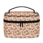 Autumn leaves Leather Cosmetic Bag - DeRose Seasonal