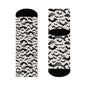 Halloween Bats Polyester Crew Socks 3 sizes - DeRose Seasonal
