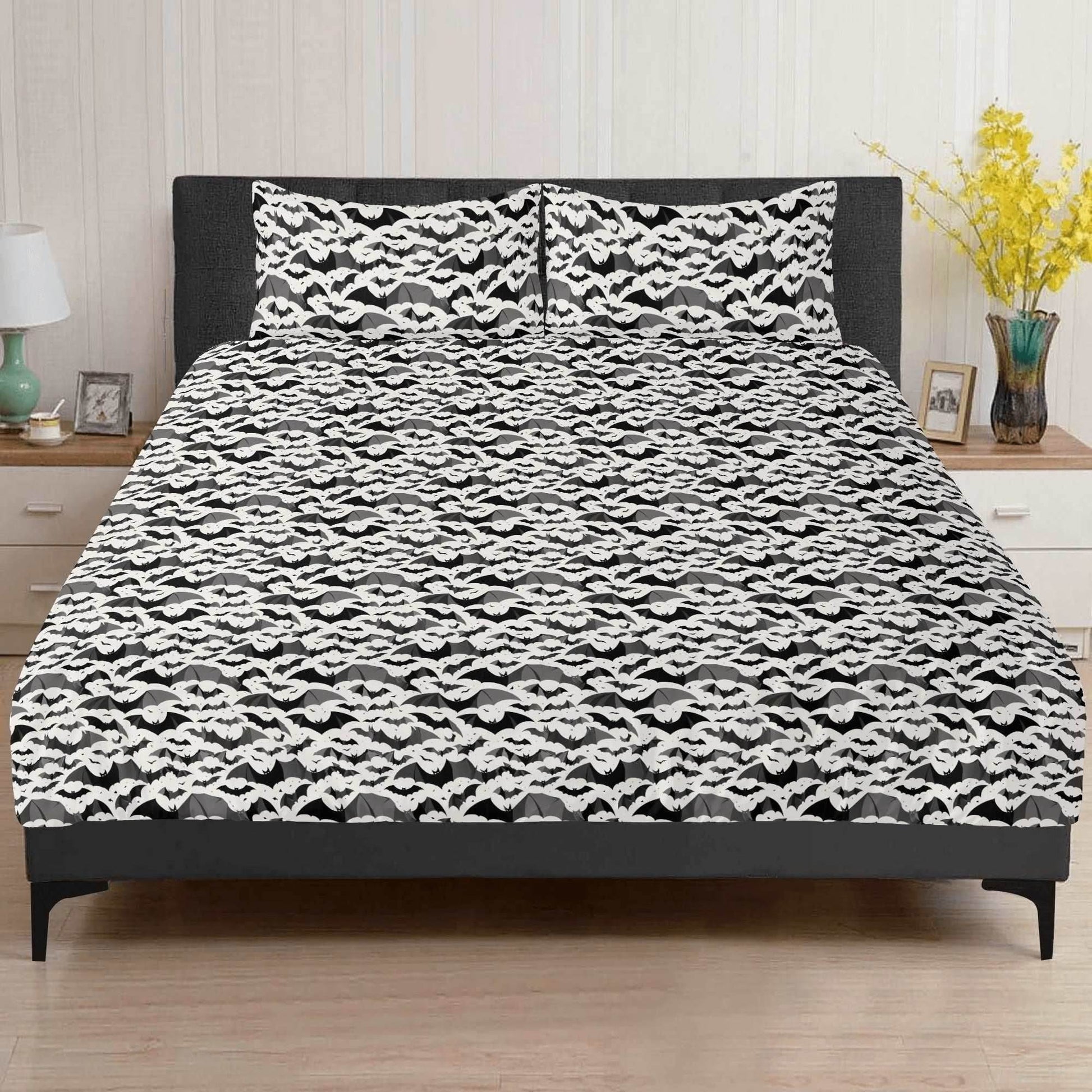 Bats 3 Pcs Beddings - DeRose Seasonal