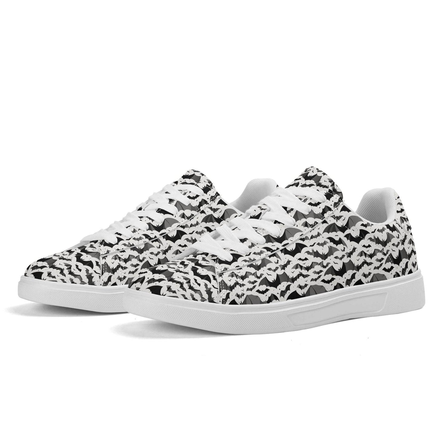 Bats Adult Lightweight Brand Low Top Leather Shoes - DeRose Seasonal
