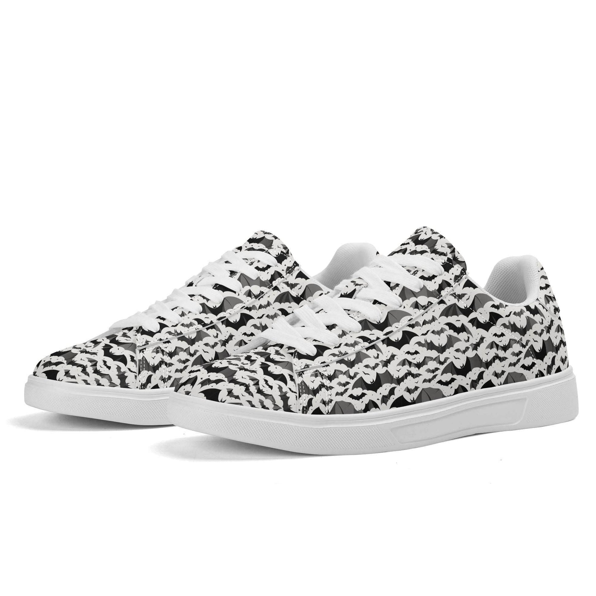 Bats Adult Lightweight Brand Low Top Leather Shoes - DeRose Seasonal