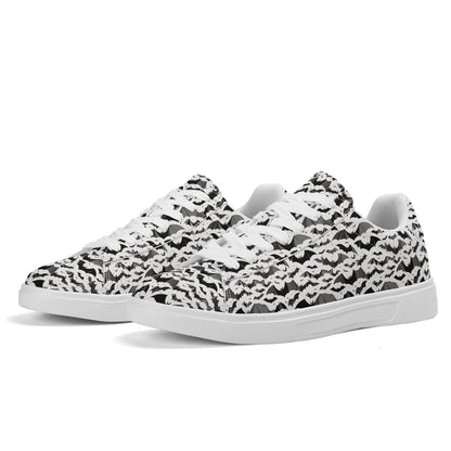 Bats Adult Lightweight Brand Low Top Leather Shoes - DeRose Seasonal