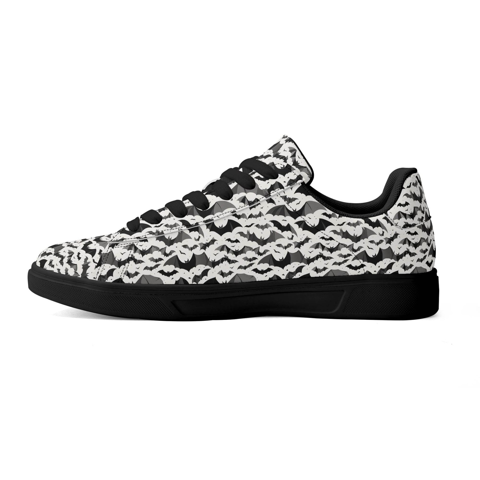 Bats Adult Lightweight Brand Low Top Leather Shoes - DeRose Seasonal