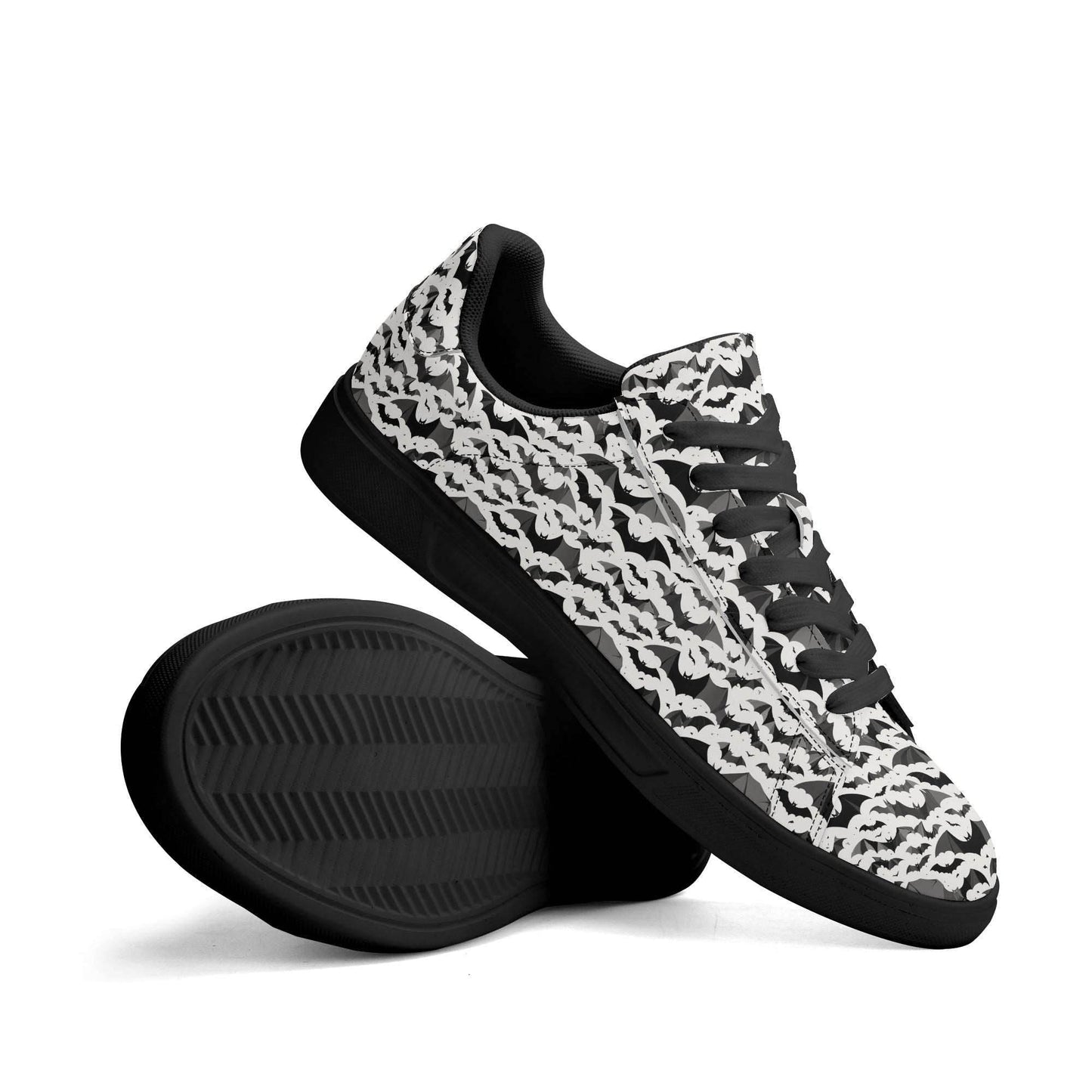 Bats Adult Lightweight Brand Low Top Leather Shoes - DeRose Seasonal