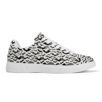 Bats Adult Lightweight Brand Low Top Leather Shoes - DeRose Seasonal