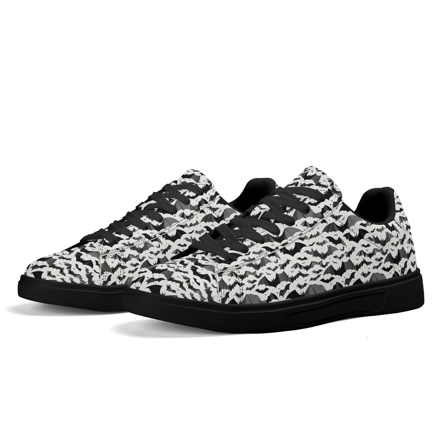 Bats Adult Lightweight Brand Low Top Leather Shoes - DeRose Seasonal