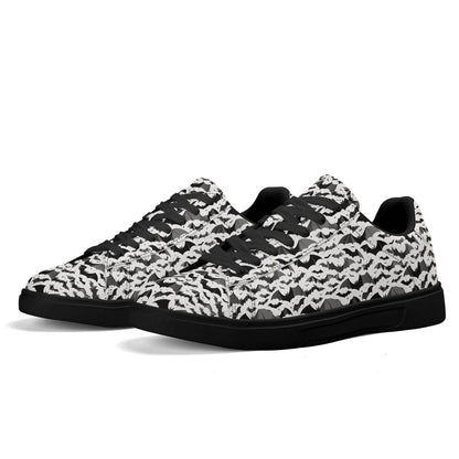 Bats Adult Lightweight Brand Low Top Leather Shoes - DeRose Seasonal