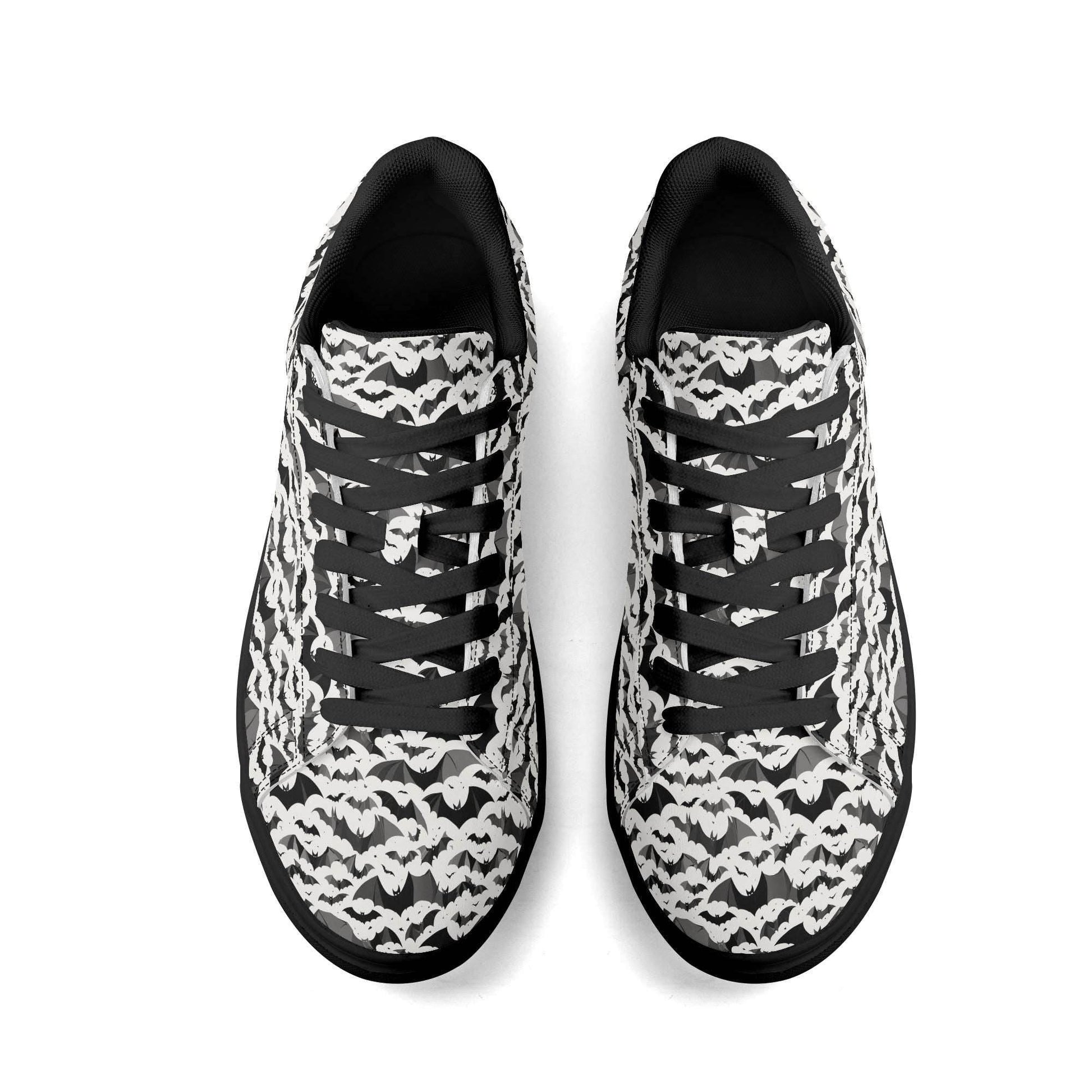 Bats Adult Lightweight Brand Low Top Leather Shoes - DeRose Seasonal