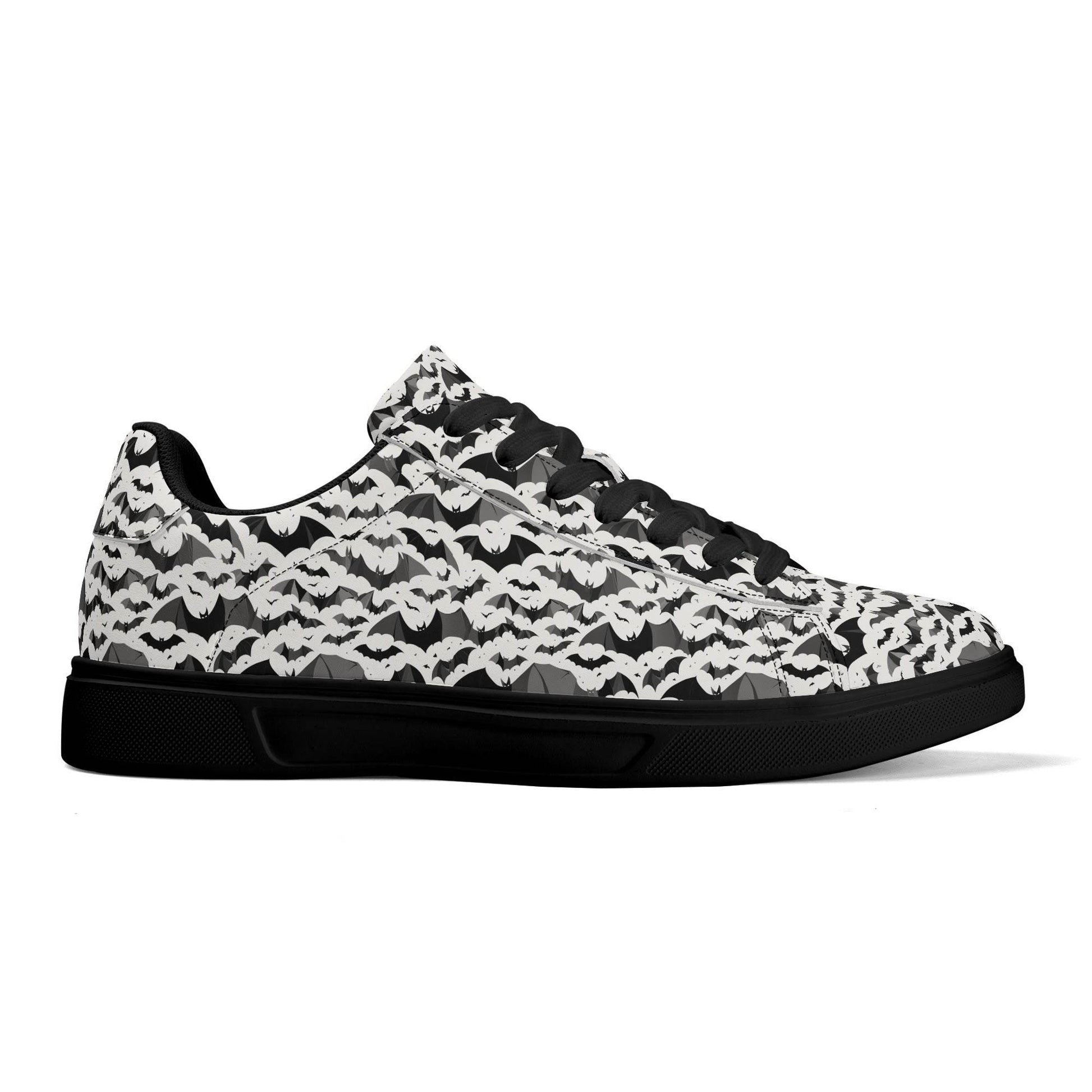 Bats Adult Lightweight Brand Low Top Leather Shoes - DeRose Seasonal