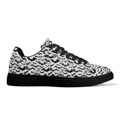 Bats Adult Lightweight Brand Low Top Leather Shoes - DeRose Seasonal