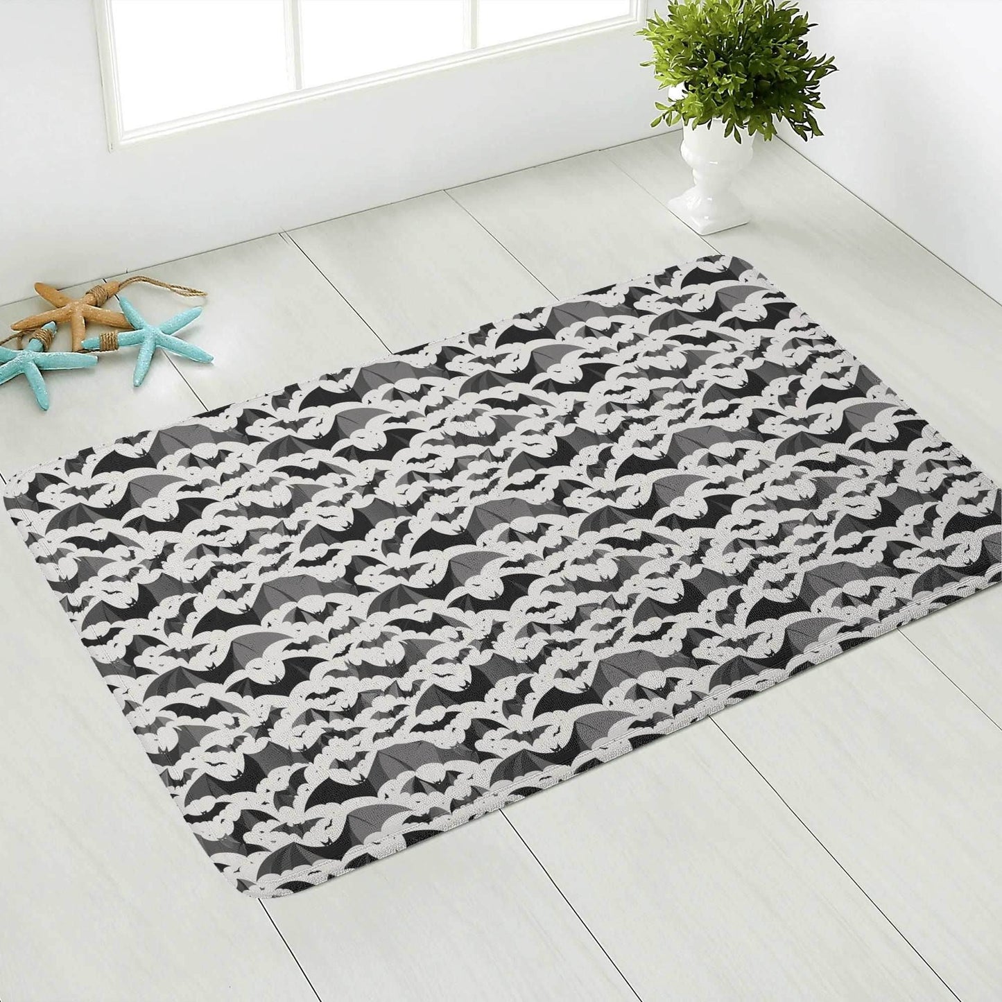 Bats Plush Indoor Doormat - DeRose Seasonal