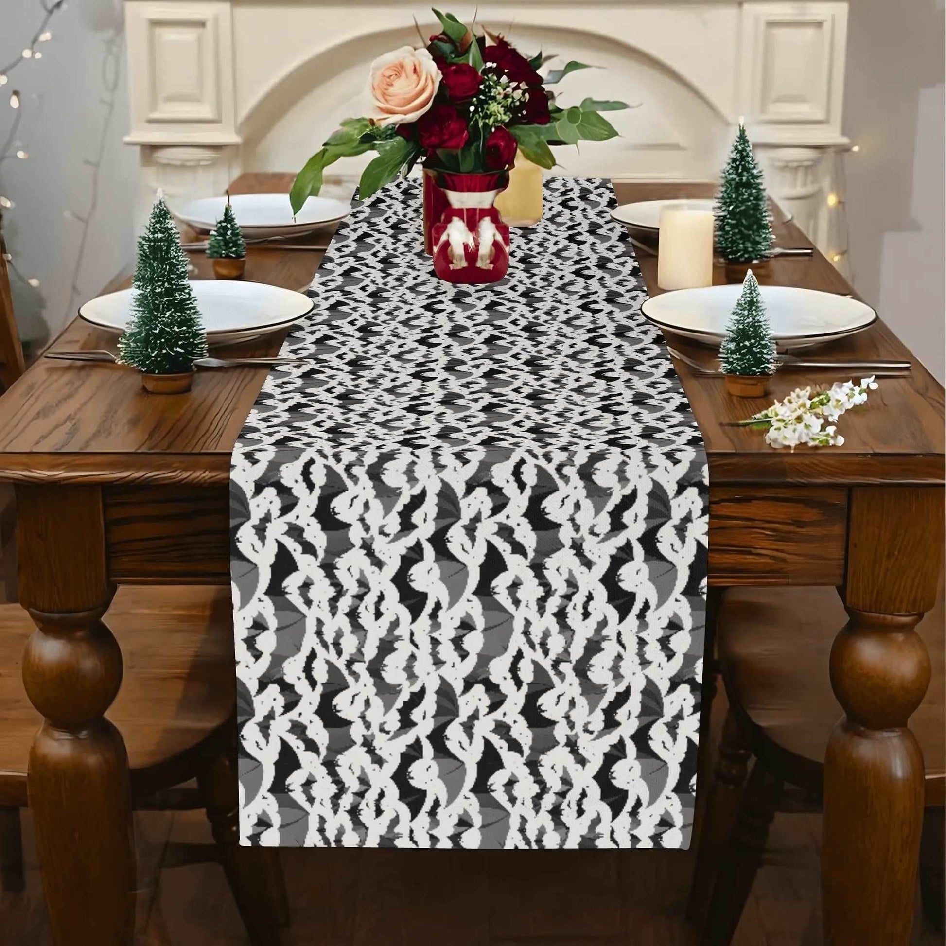 Bats Polyester Table Runner - DeRose Seasonal